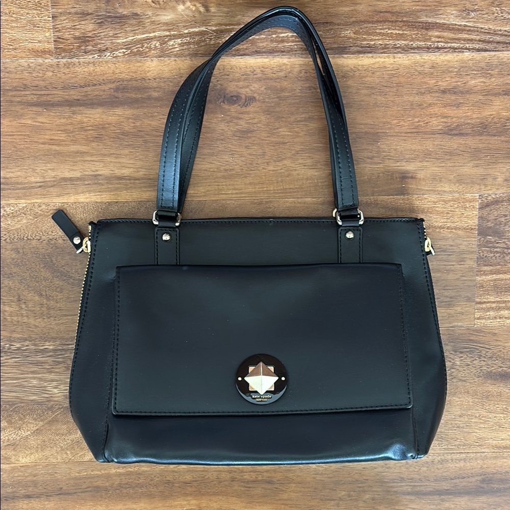 Kate Spade Black Leather Bag